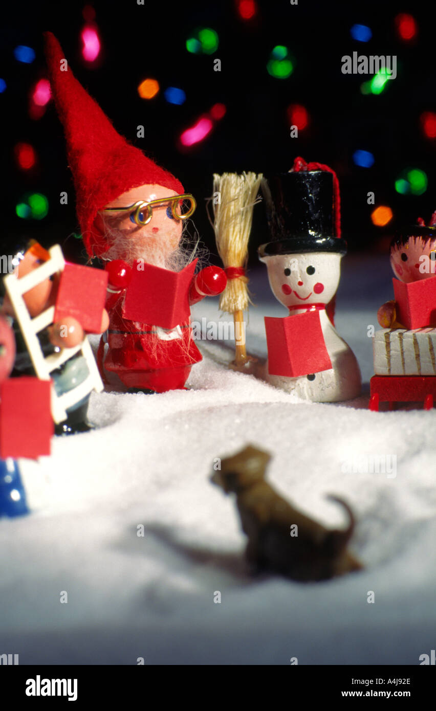 Weihnachten Dekoration Sternsinger Stockfoto