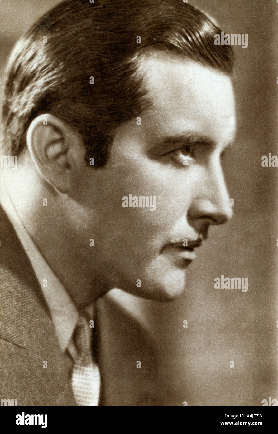John Baumstämme, US-amerikanischer Schauspieler, 1933. Artist: Unbekannt Stockfoto