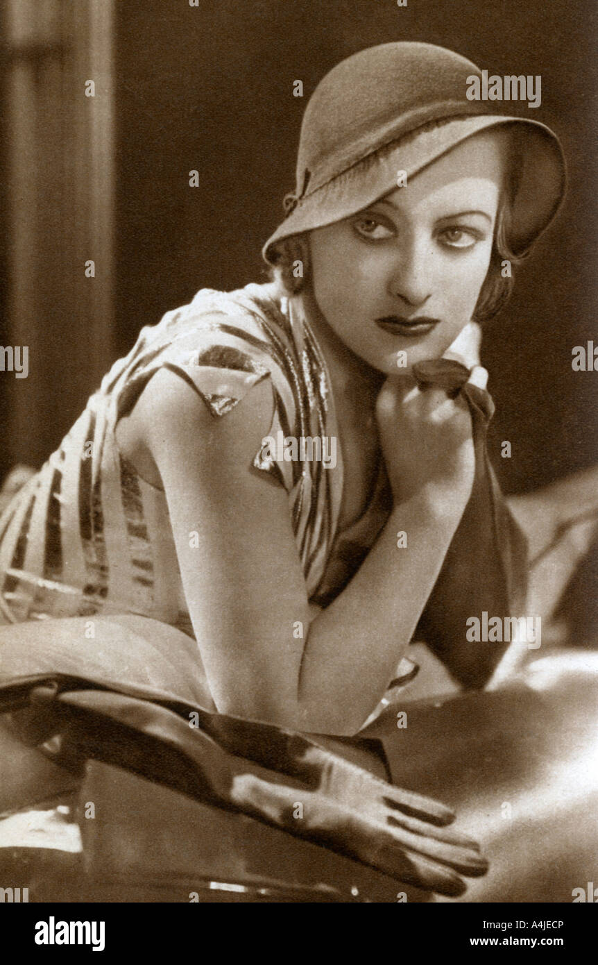 Joan Crawford, US-amerikanische Schauspielerin, 1933. Artist: Unbekannt Stockfoto