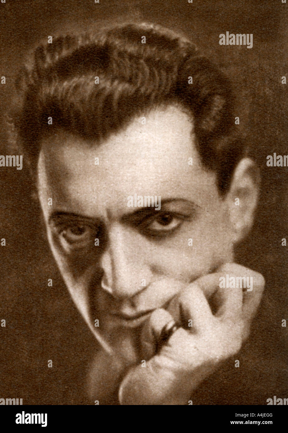 Harry Lachman, US-amerikanischer Künstler, Designer und Regisseur, 1933. Artist: Unbekannt Stockfoto