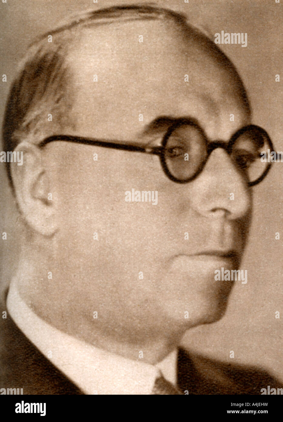 John Maxwell, Vorsitzender und Geschäftsführer der British International Pictures, 1933. Artist: Unbekannt Stockfoto