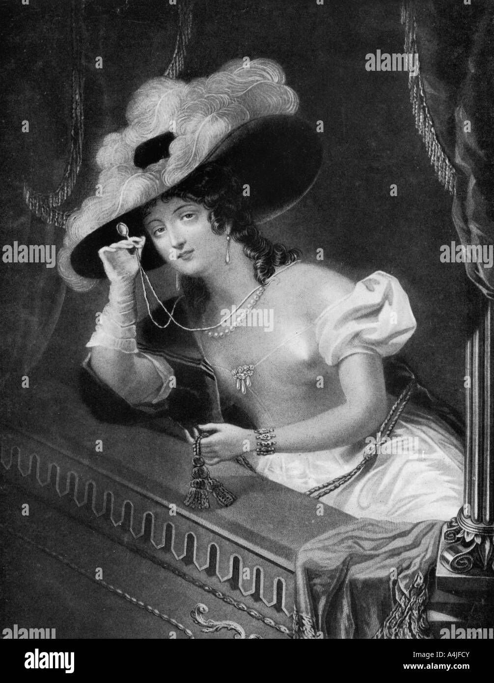 "Die Oper", Ende des 18. Anfang des 19. Jahrhunderts (1912). Artist: EIN W Huffam Stockfoto