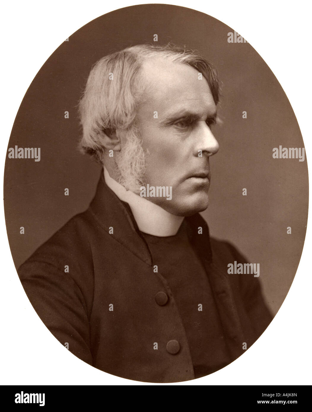 Rechts Rev John Jackson, DD, Bischof von London, 1876. Artist: Sperren & Whitfield Stockfoto