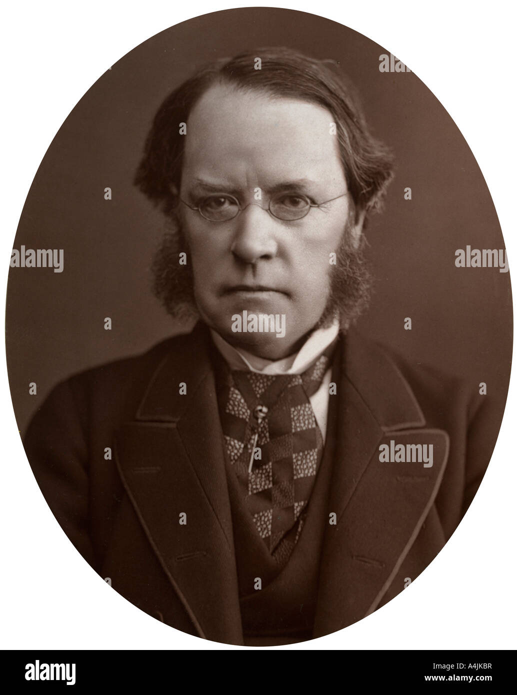 Rechts Hon Lyon Playfair, CB, LLD, FRS, Schottischer Chemiker und Politiker, 1877. Artist: Sperren & Whitfield Stockfoto