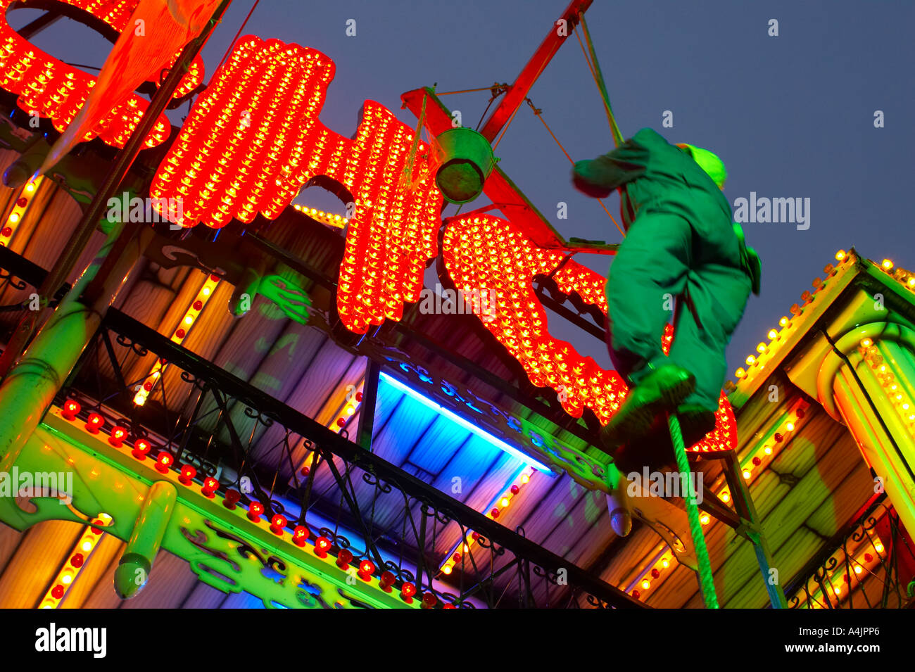 Freizeitpark in Hamburg – Dom. Stockfoto