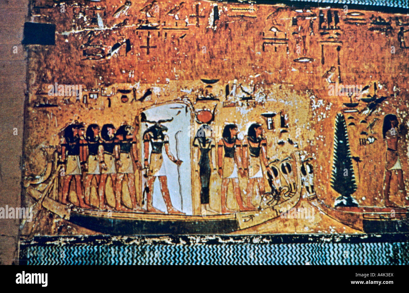 Grab von Seti I, Tal der Könige, Ägypten, 13. Jahrhundert v. Chr.. Artist: Unbekannt Stockfoto