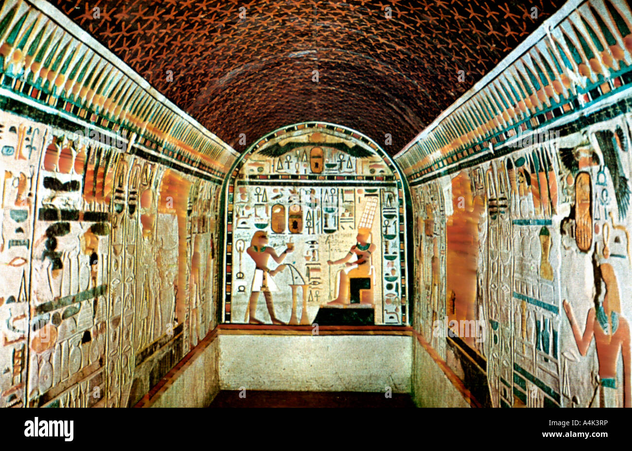 Kapelle, Thutmosis III., Ägypten Künstler: Unbekannt Stockfoto