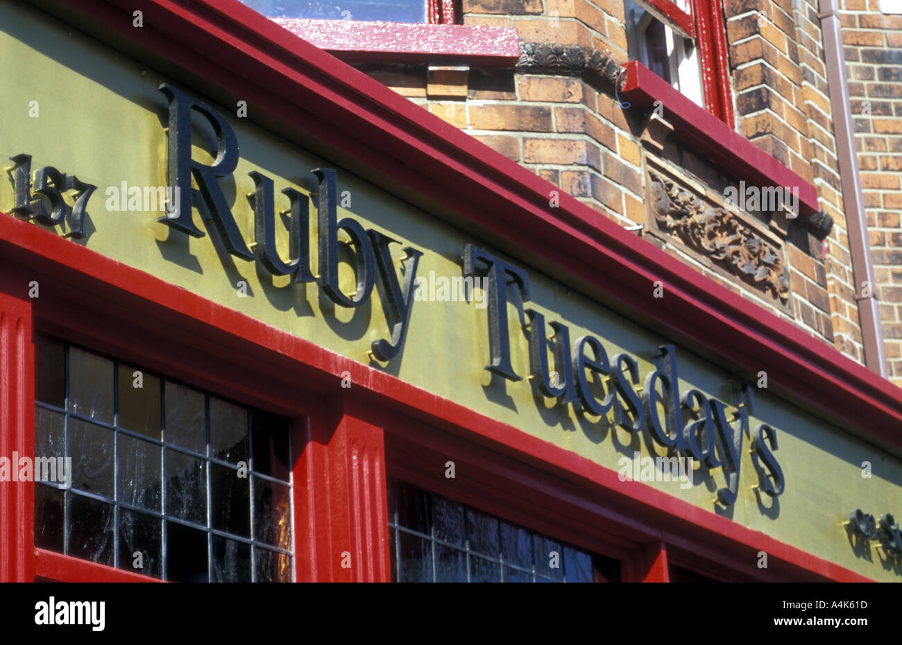 Ruby Dienstag Restaurant und Bar Stranmillis Straße Belfast Nordirland Vereinigtes Königreich UK Europe Stockfoto