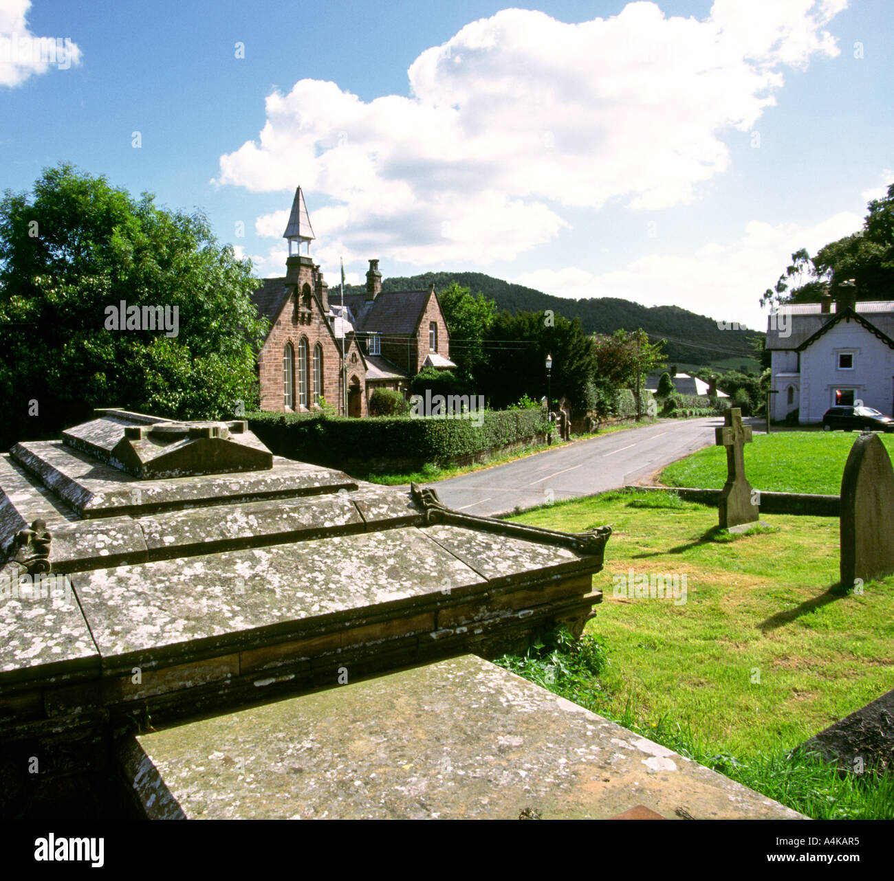 Cheshire Harthill Kirche Barbour Familiengruft Stockfoto