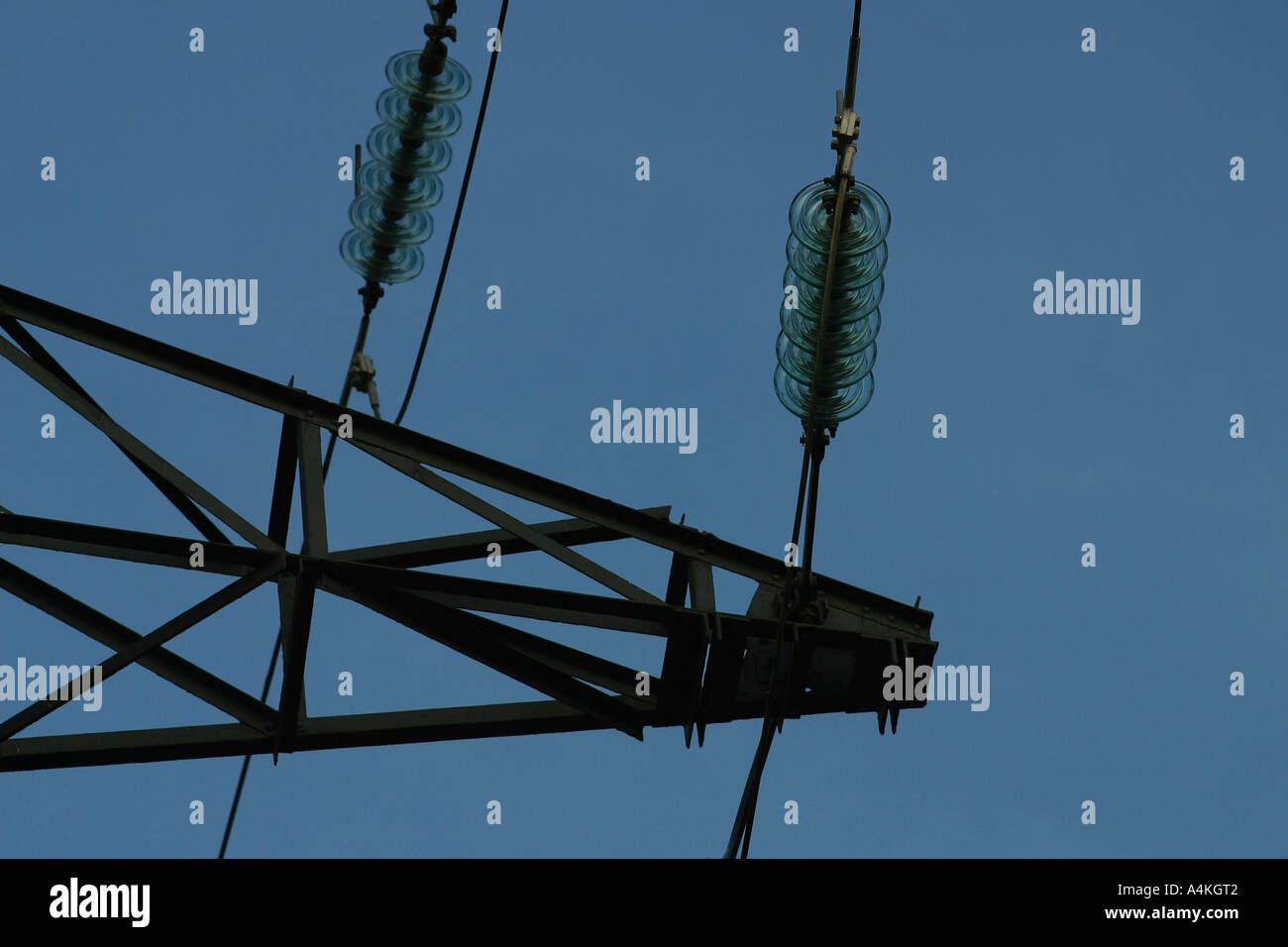 Pylon, close-up Stockfoto