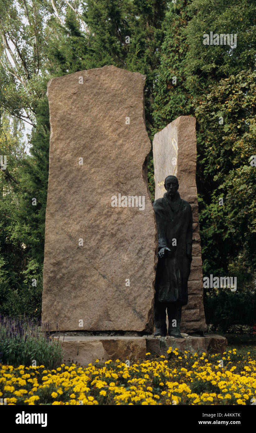 Statue des schwedischen Diplomaten Raoul Wallenberg, die Juden in Budapest in Ungarn WW2 gerettet Stockfoto