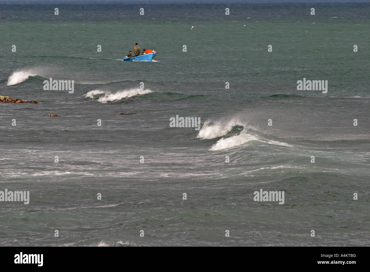 Fischerdorf in der Nähe von Kap Shabla, Schwarzmeerküste Bulgariens Stockfoto