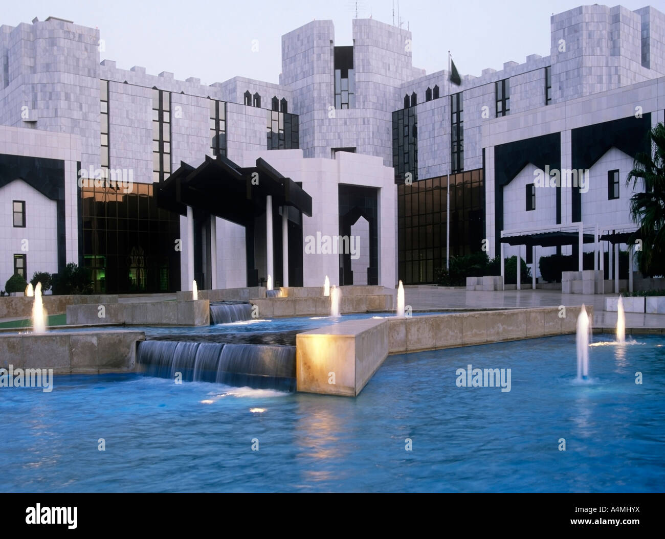 King Khaled Spezialist Augenklinik, Riyadh, Saudi Arabien. Stockfoto