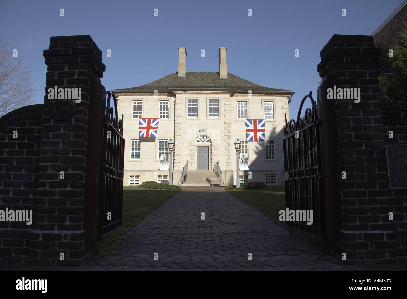 Carlyle House ca. 1753 Old Town Alexandria Virginia USA Stockfoto