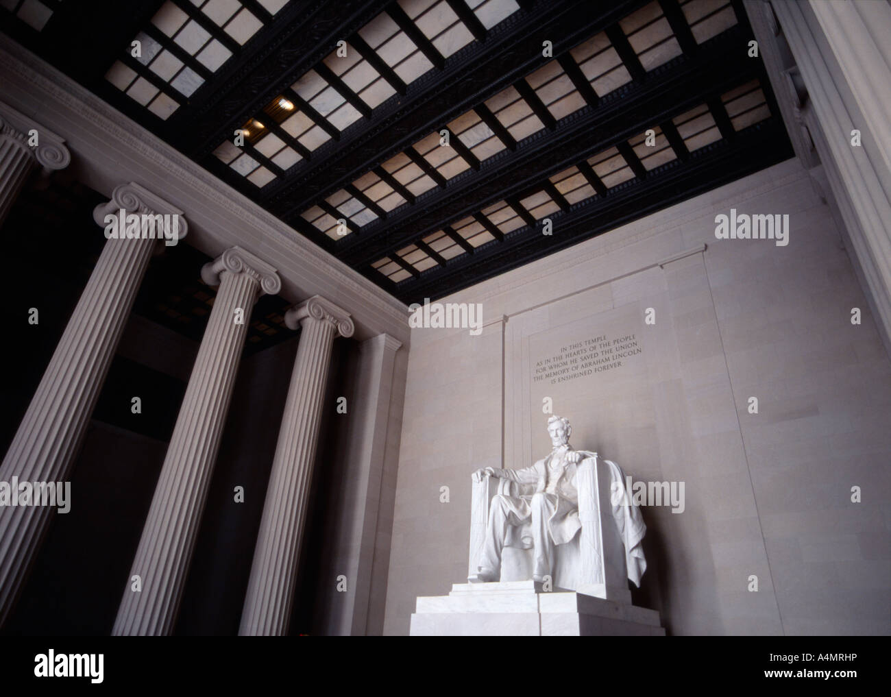 Das Lincoln Memorial, Washington D.C., USA Stockfoto
