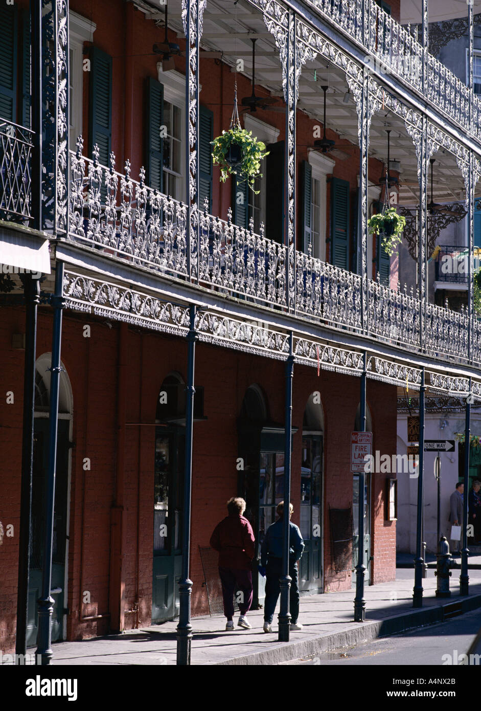 French Quarter New Orleans Louisiana Vereinigte Staaten von Amerika USA Nordamerika Stockfoto