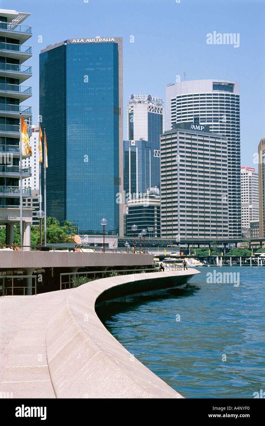 Oper Quay Sydney New South Wales N S W Australien Pazifik Stockfoto
