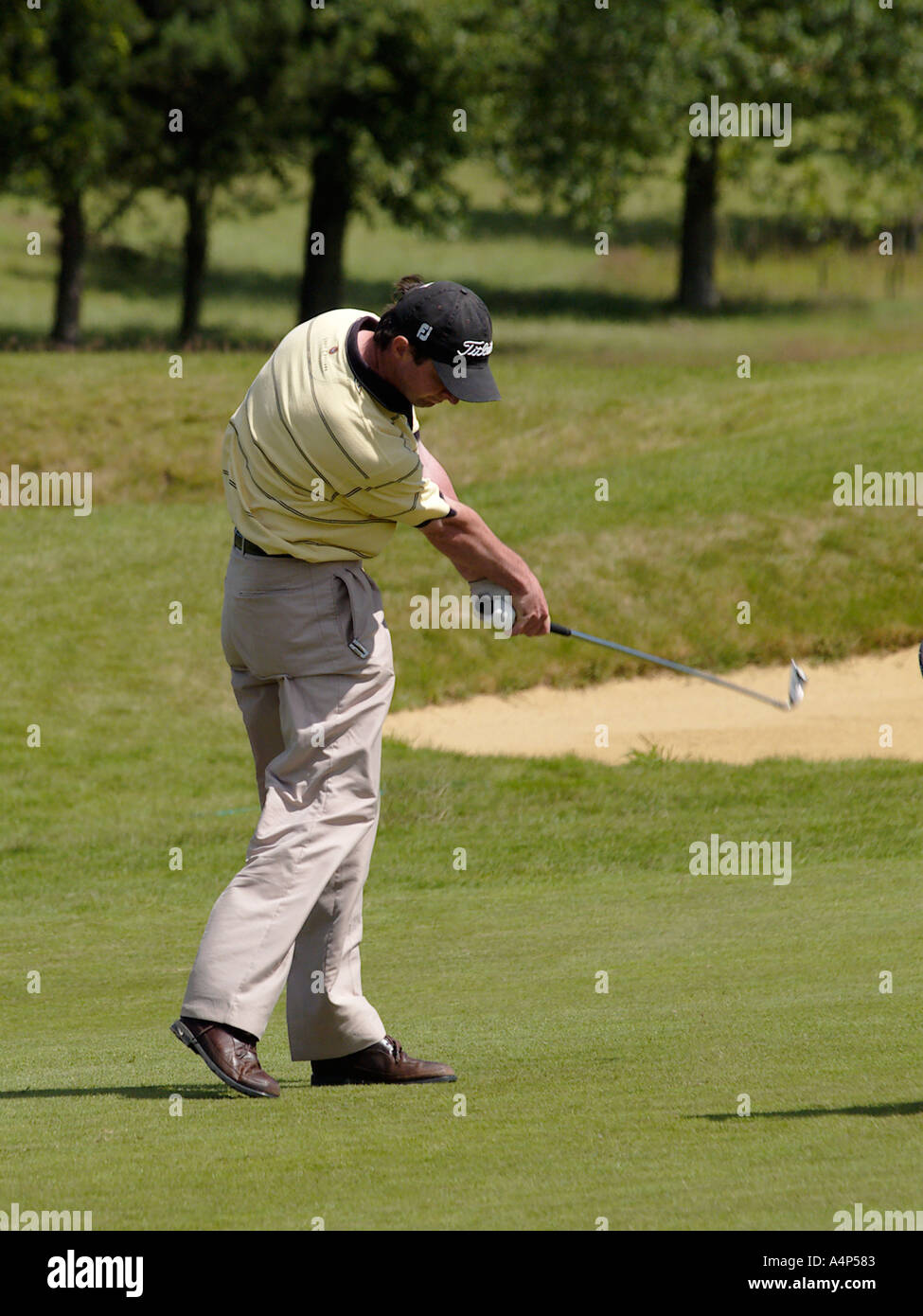 Annäherung an die Europro golf tour Sprowston Manor Marriott Hotels tour Event 2004 sprowston Norwich Norfolk East Anglia Stockfoto