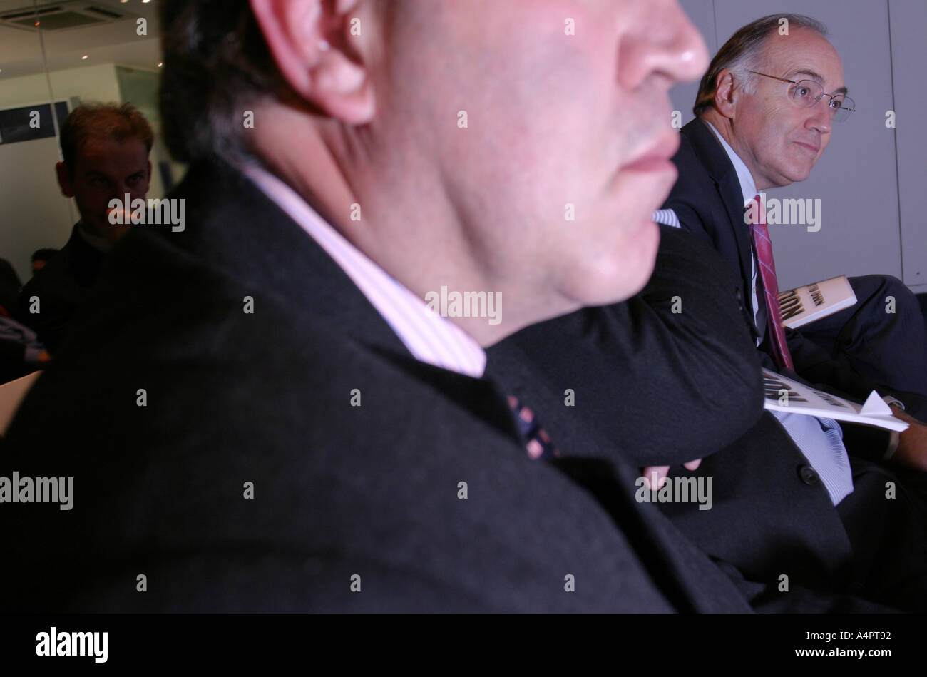 Michael Howard, dann konservative Führer und Berater bei konservativen Central Office, London, UK. 2003. Stockfoto