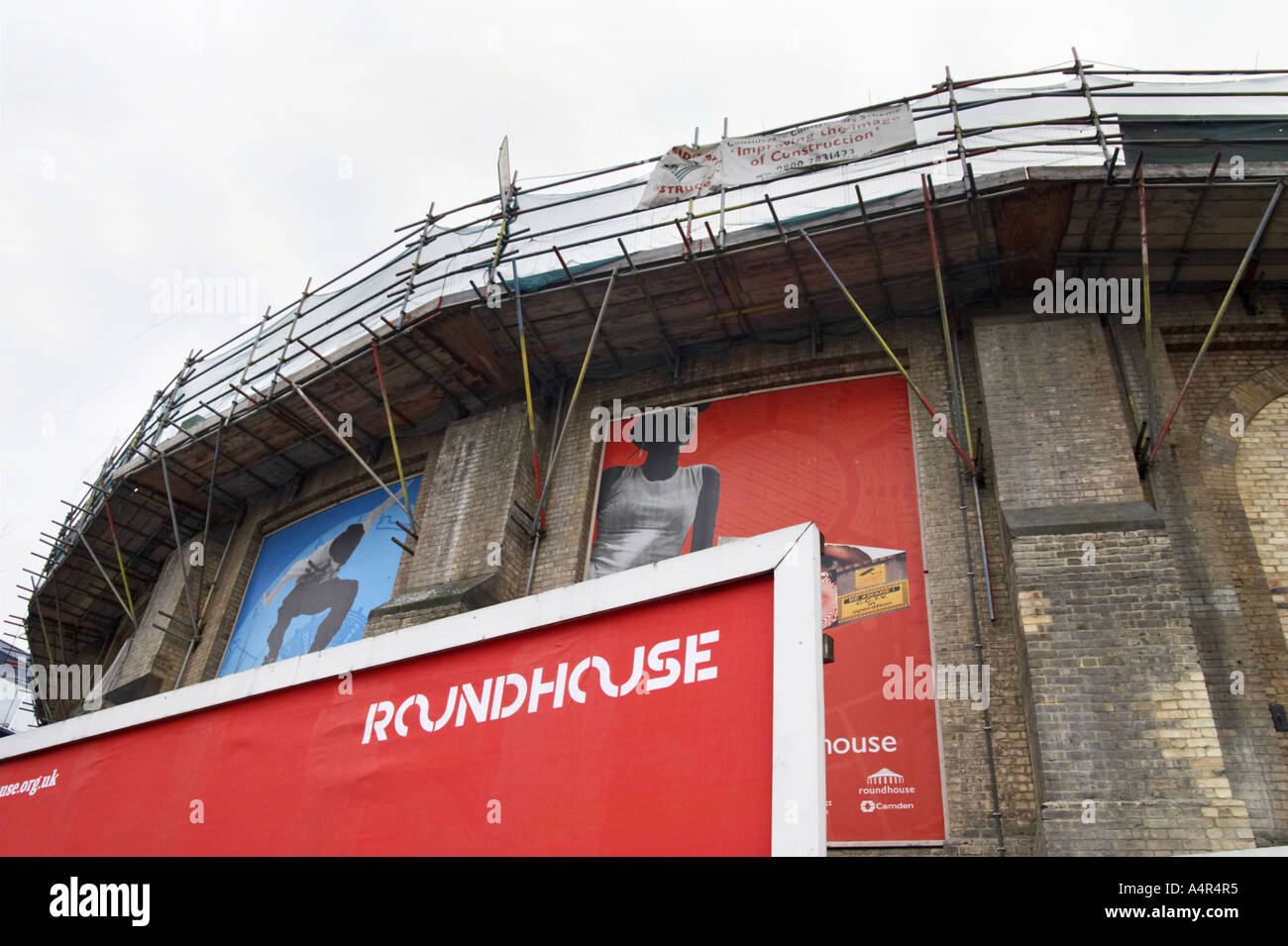 Teatro Roundhouse in Camden 2006 Stockfoto