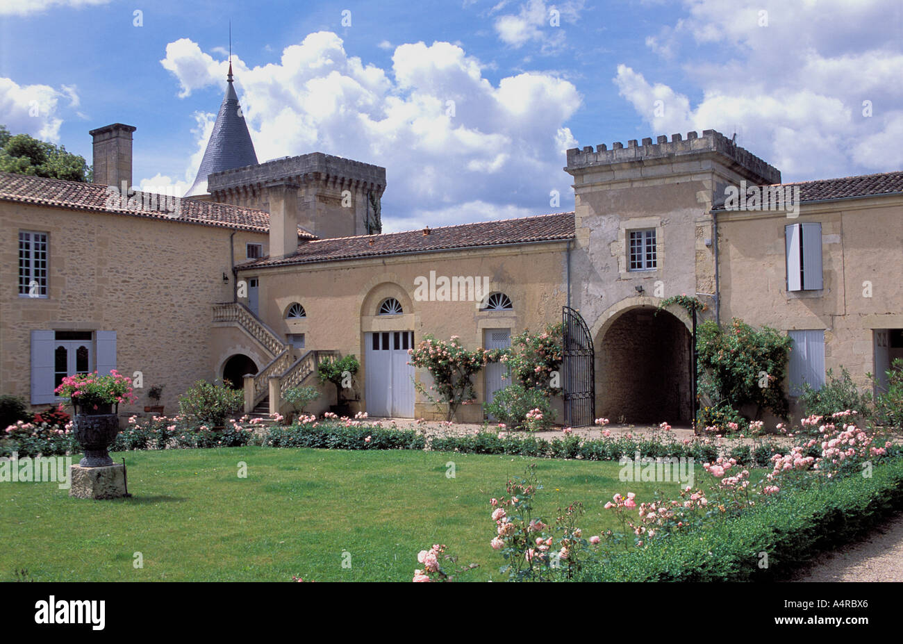 Malrome, Toulouse-Lautrec Familie zu Hause, Frankreich Stockfoto