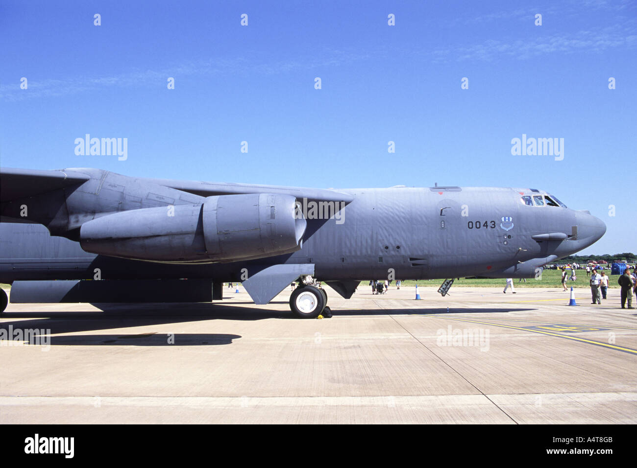 Boeing B - 52H Stratofortress betrieben von der US Air Force Stockfoto