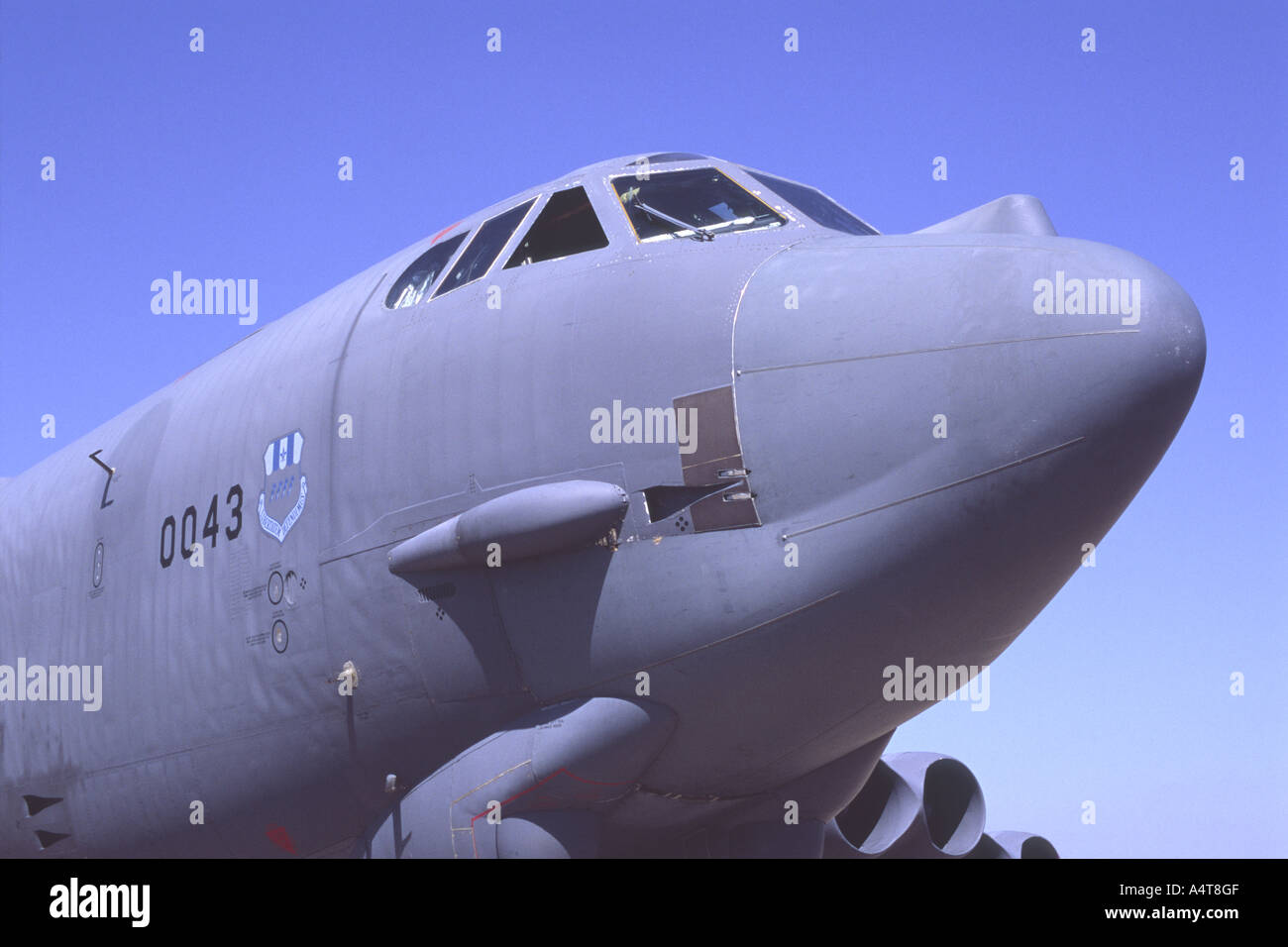 BOeing B - 52H Stratofortress betrieben von der US Air Force Stockfoto