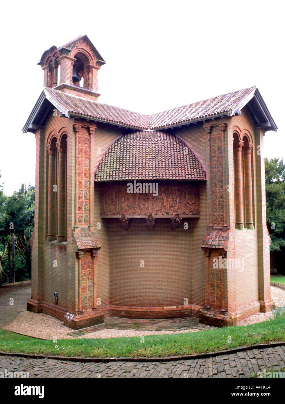 Die Watt-Kapelle in Compton surrey Stockfoto