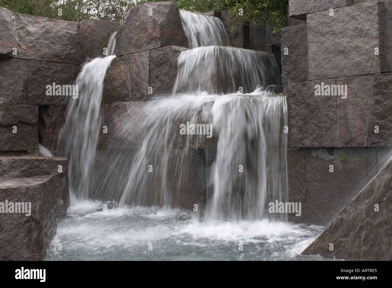 FDR Memorial fällt Stockfoto