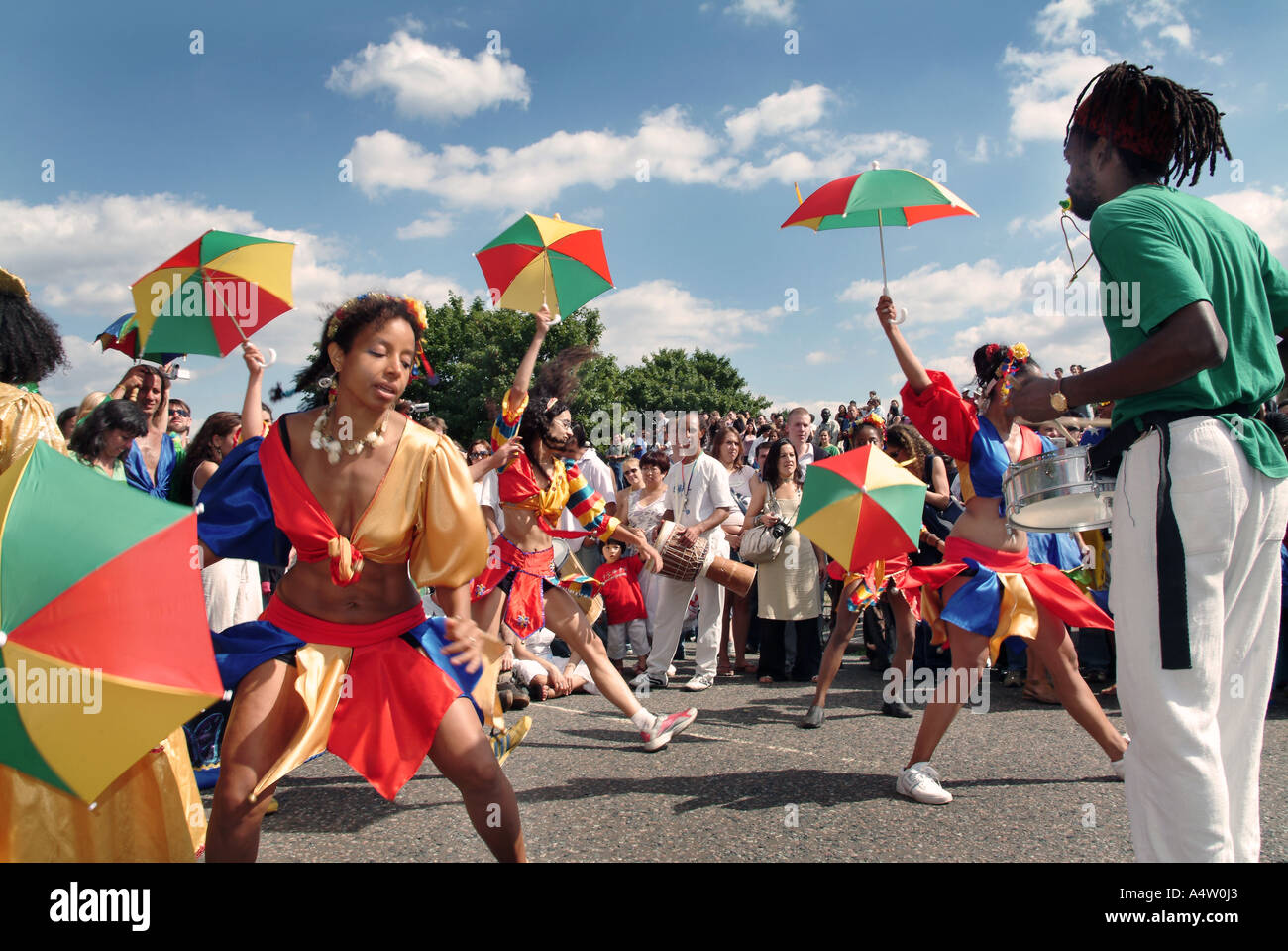 CARNAVAL DEL PUEBLO Stockfoto