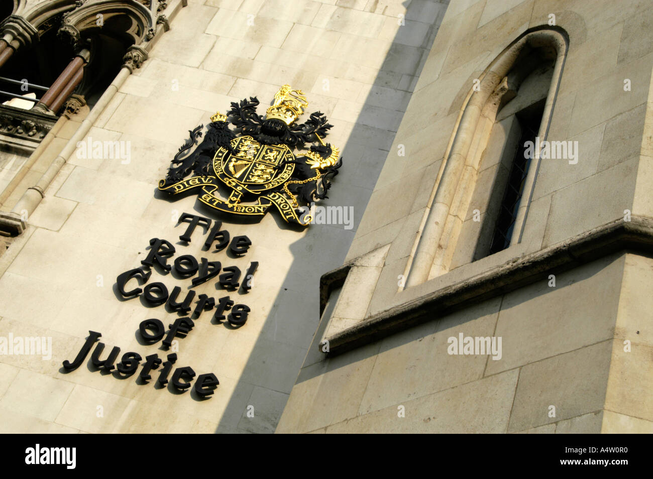 High Court of Justice, London, England, UK Stockfoto