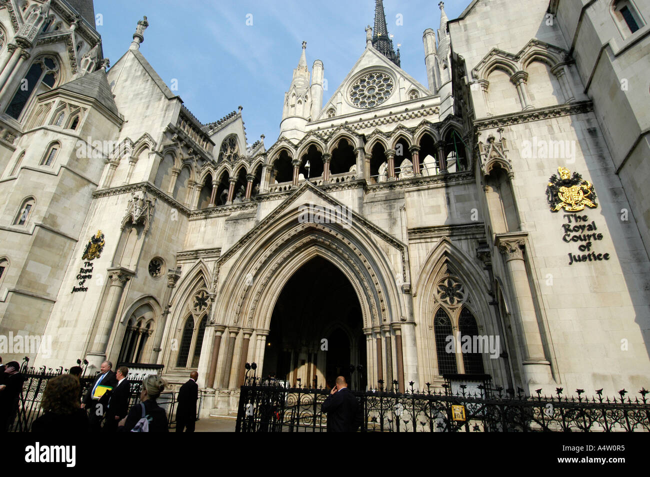 High Court of Justice, London, England, UK Stockfoto