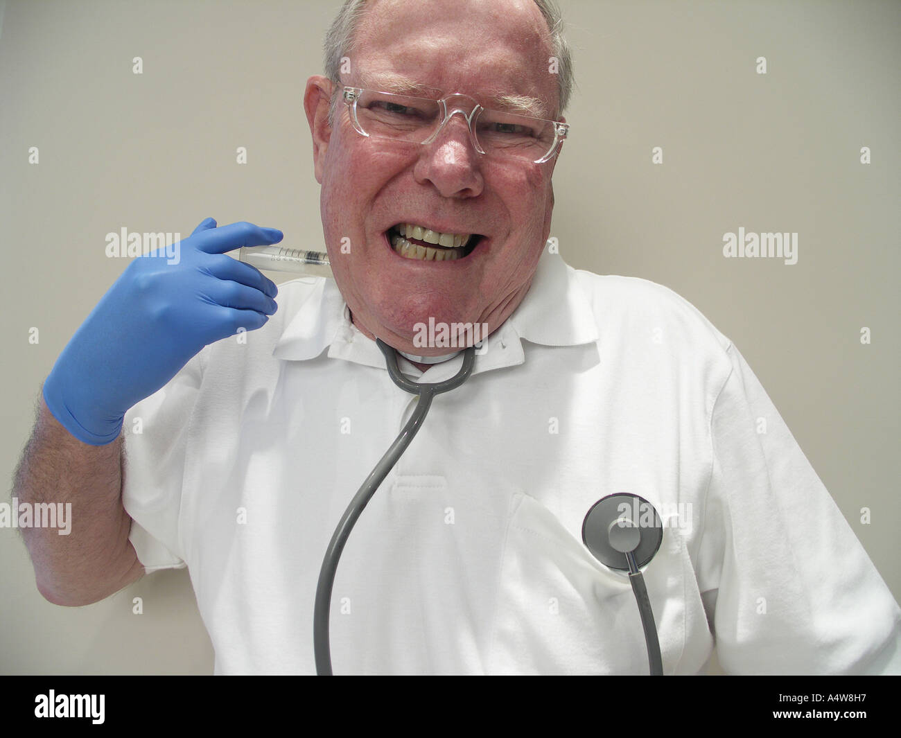 Selbst eine Chance zu geben Stockfoto