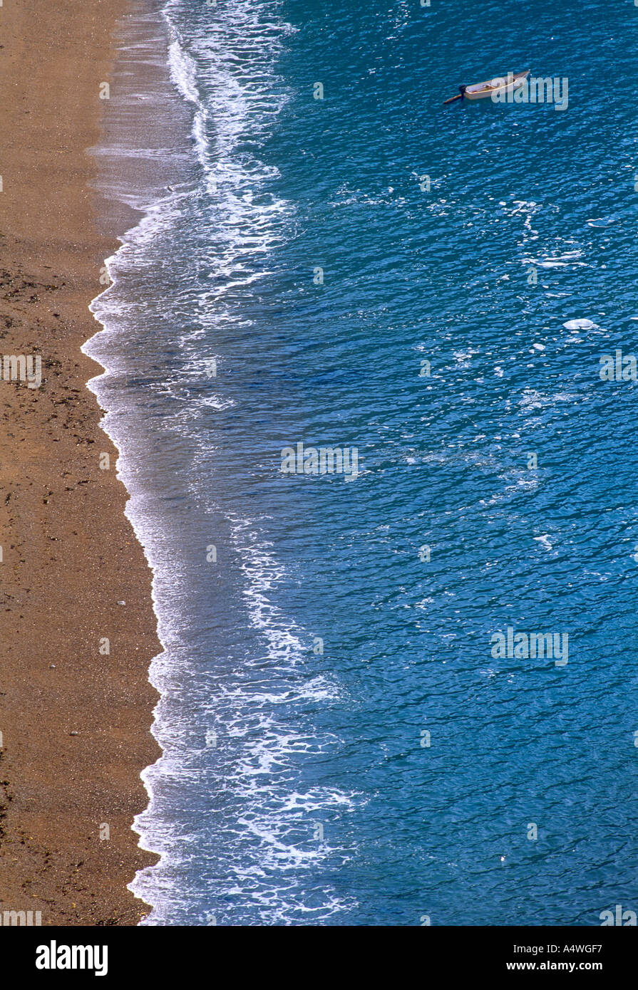 Strand von Etretat cote d Albatre Normandie Frankreich Stockfoto