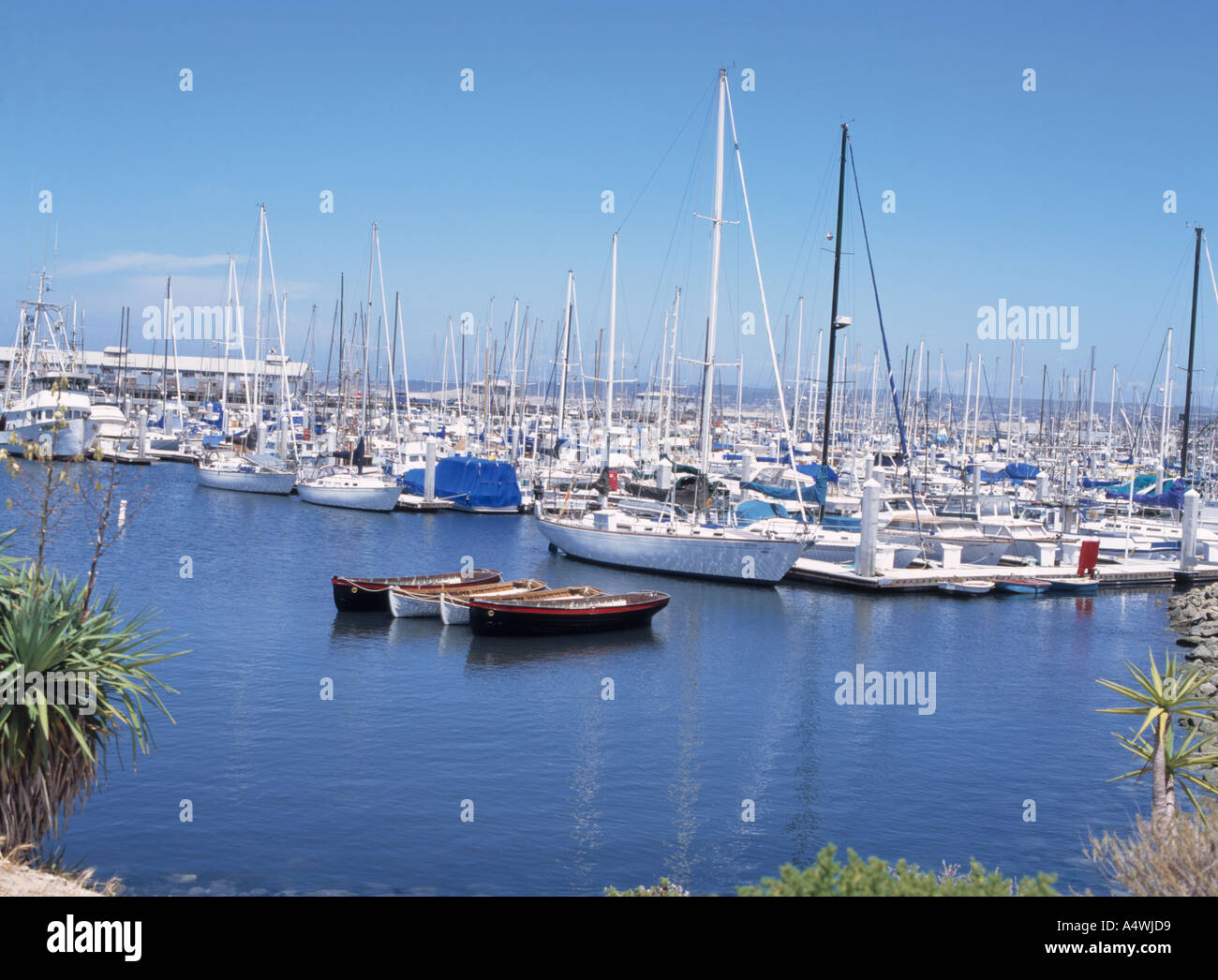 Monteray Hafen Stockfoto