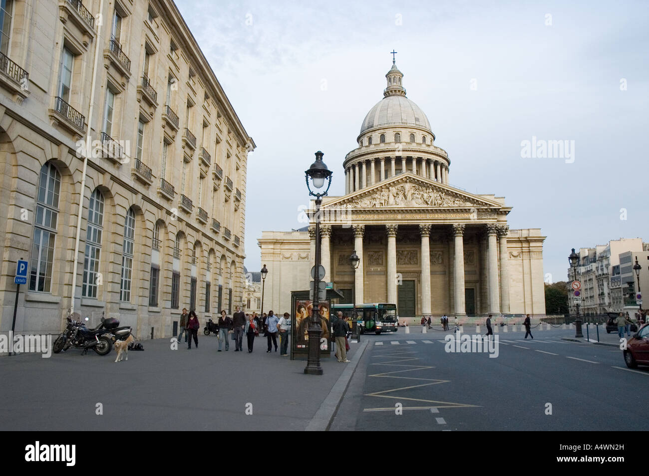 Das Pantheon in Paris Frankreich Stockfoto