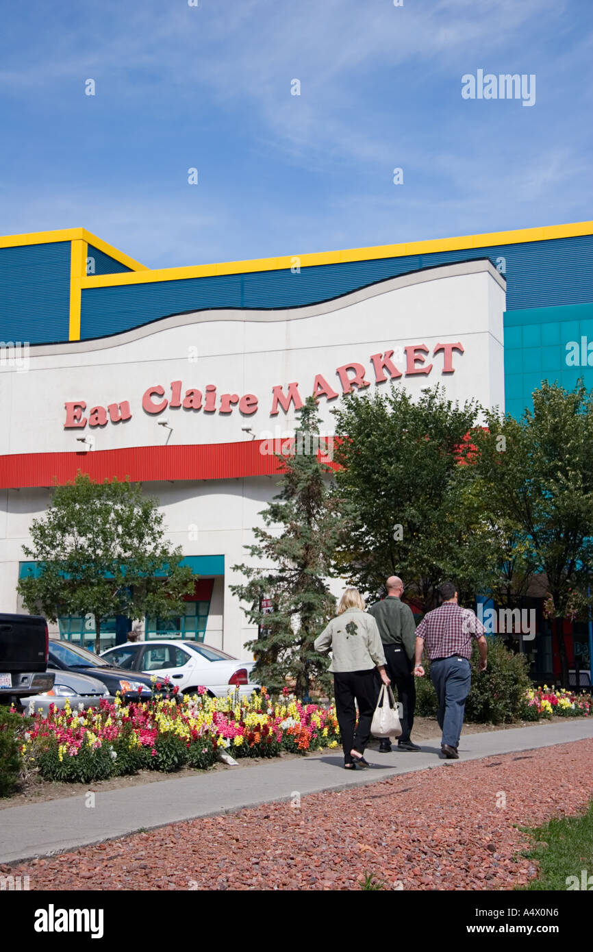 Eau Claire Market, Calgary, Alberta, Kanada Stockfoto