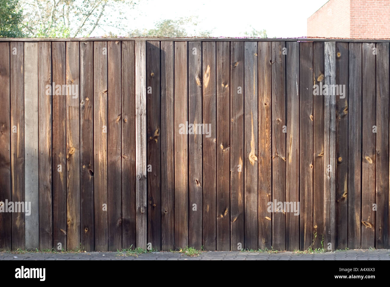 Holzbretter Holzwand Textur Hintergrund Stockfoto