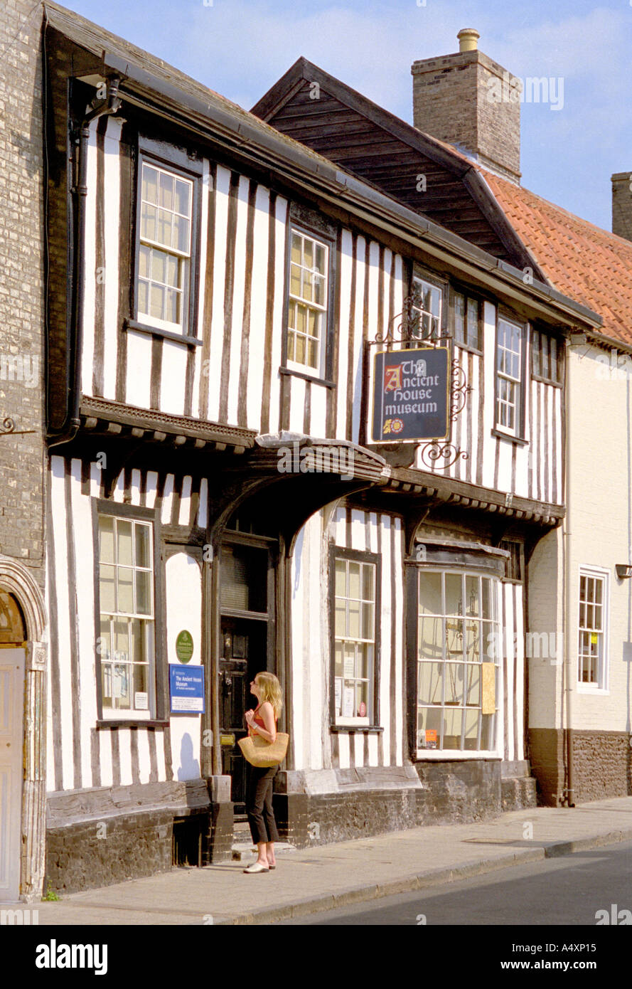 Das alte Haus-Museum in Thetford Norfolk England UK Stockfoto