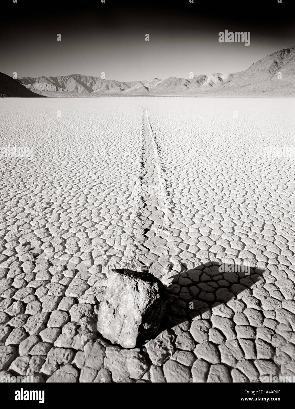 Die Rennstrecke in Death Valley Nationalpark Kalifornien USA Stockfoto