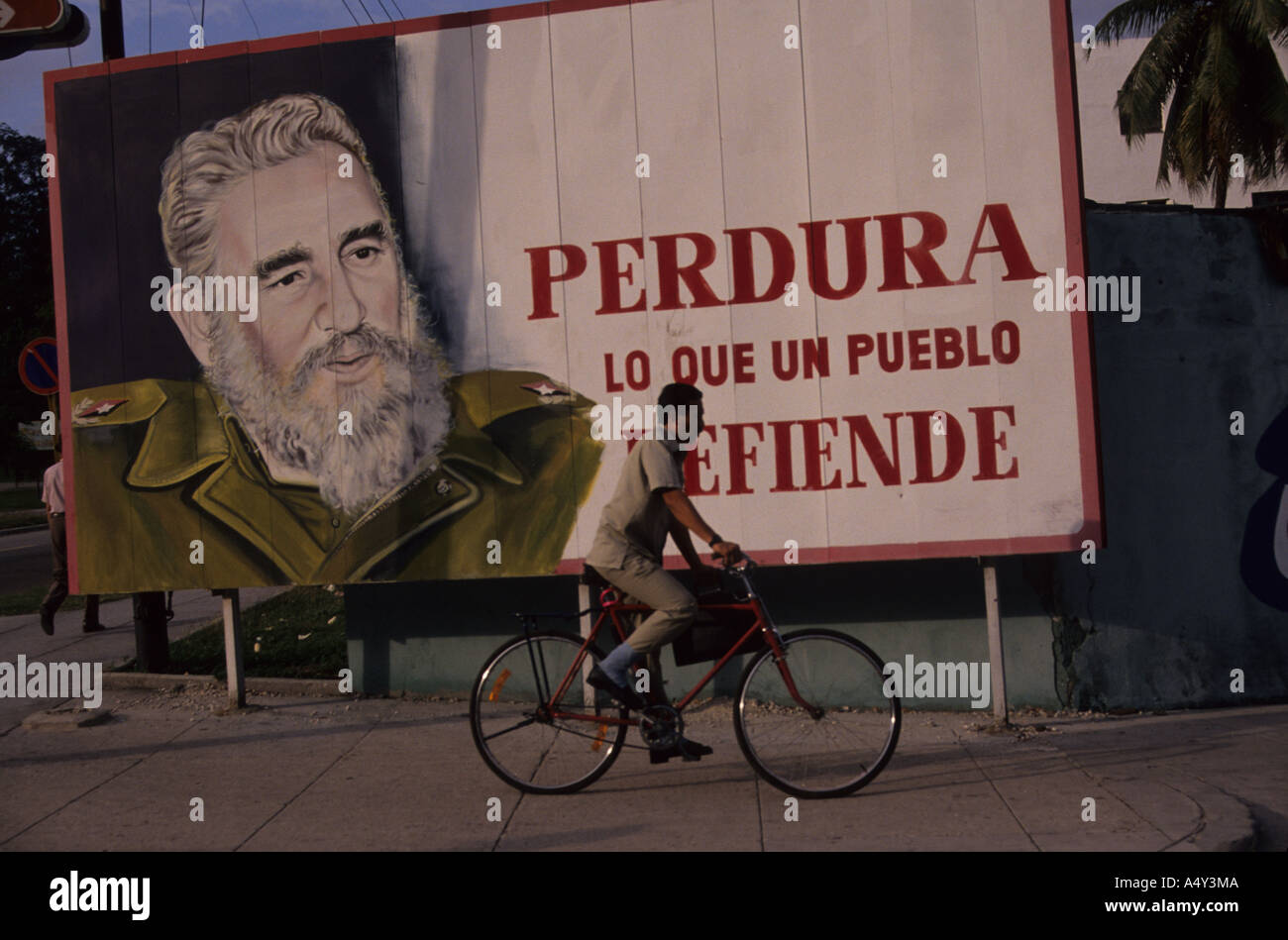 Fidel Castro Kuba Stockfoto