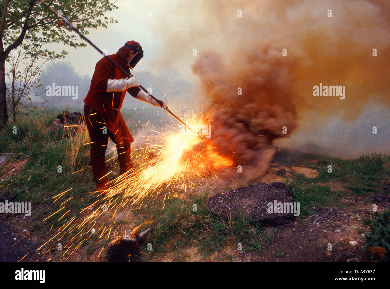 THERMOLANZE ENGLAND UK Stockfoto