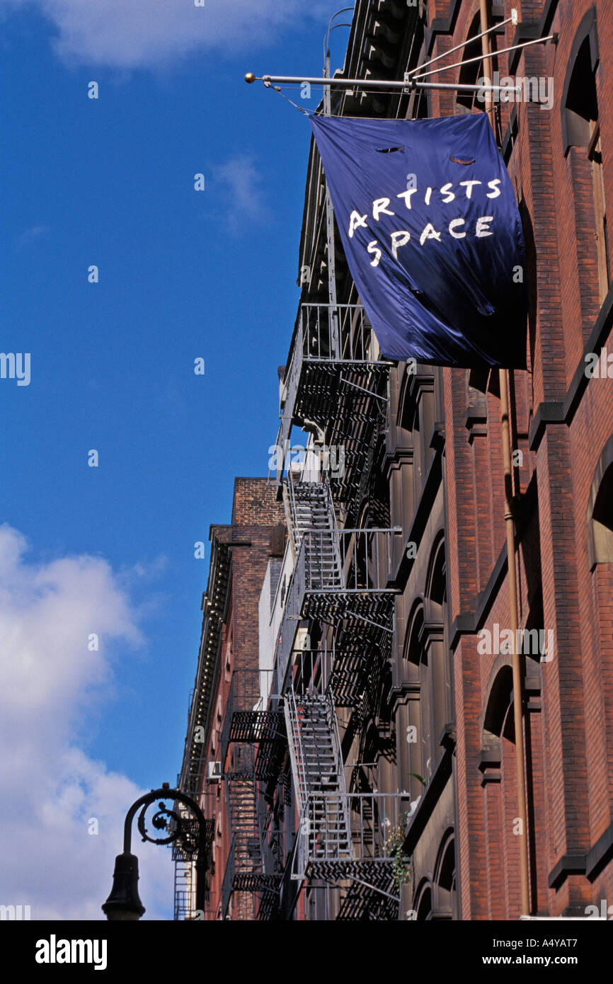 Künstler Dachboden zu vermieten in SoHo Bereich des unteren Manhattan New York NY Stockfoto