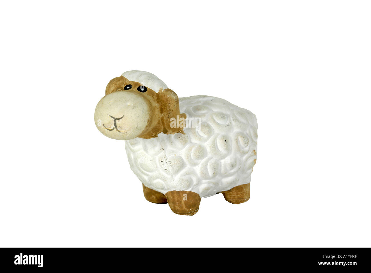 Schafe als Symbol für Ostern Stockfoto