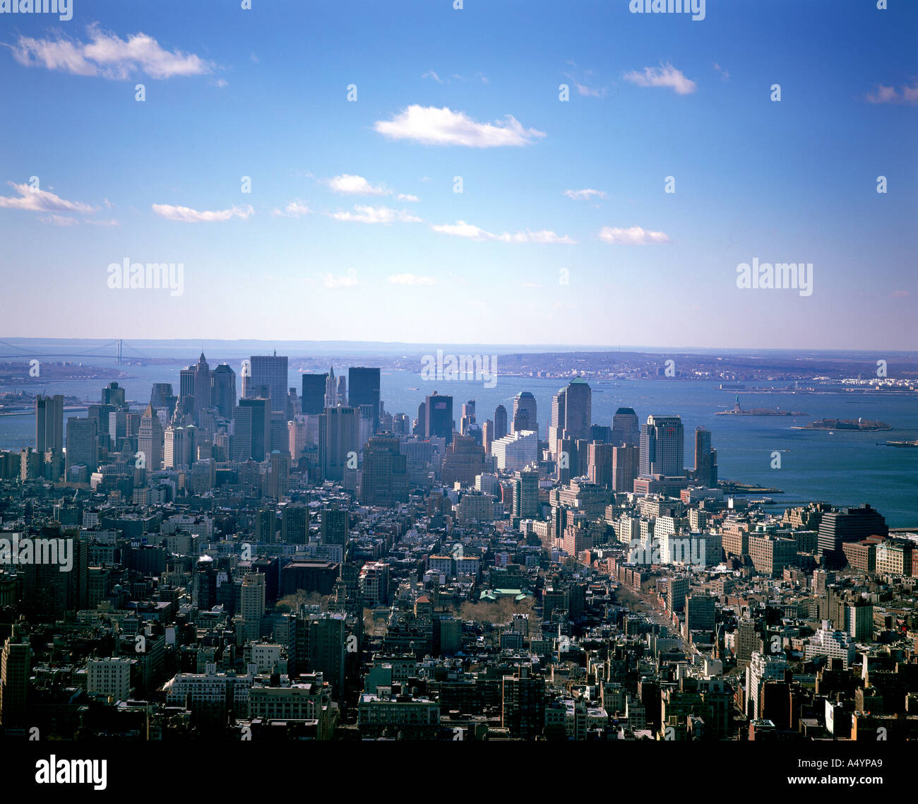Die Innenstadt von Ground Zero USA NewYork Stockfoto