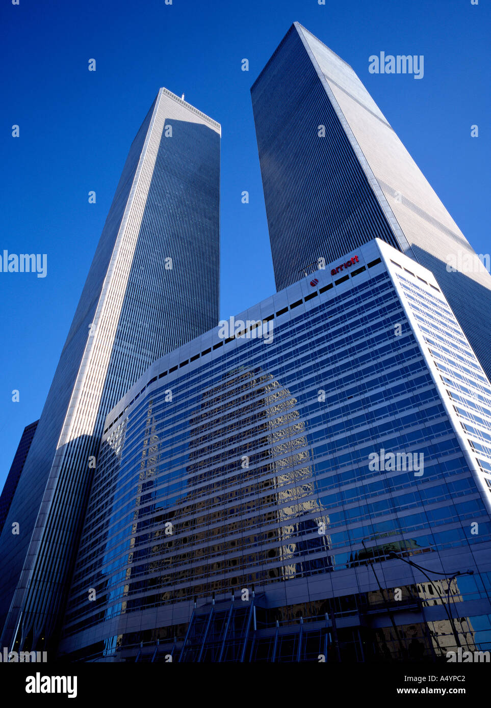 World Trade Center Twin Towers Lower Manhattan New York City -Fotos Und