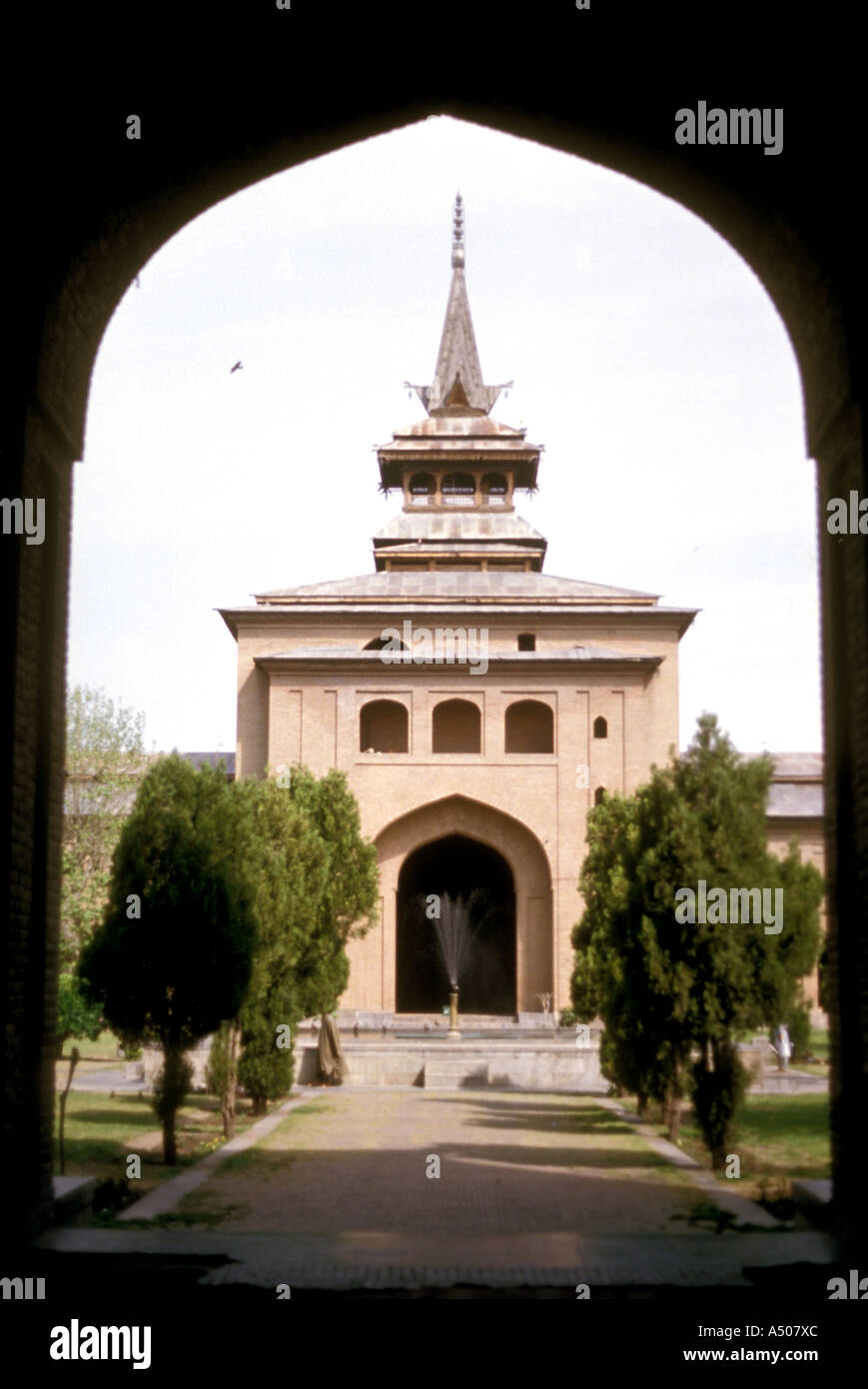 Jam e Masjid in Jammu Kaschmir Indien Stockfoto