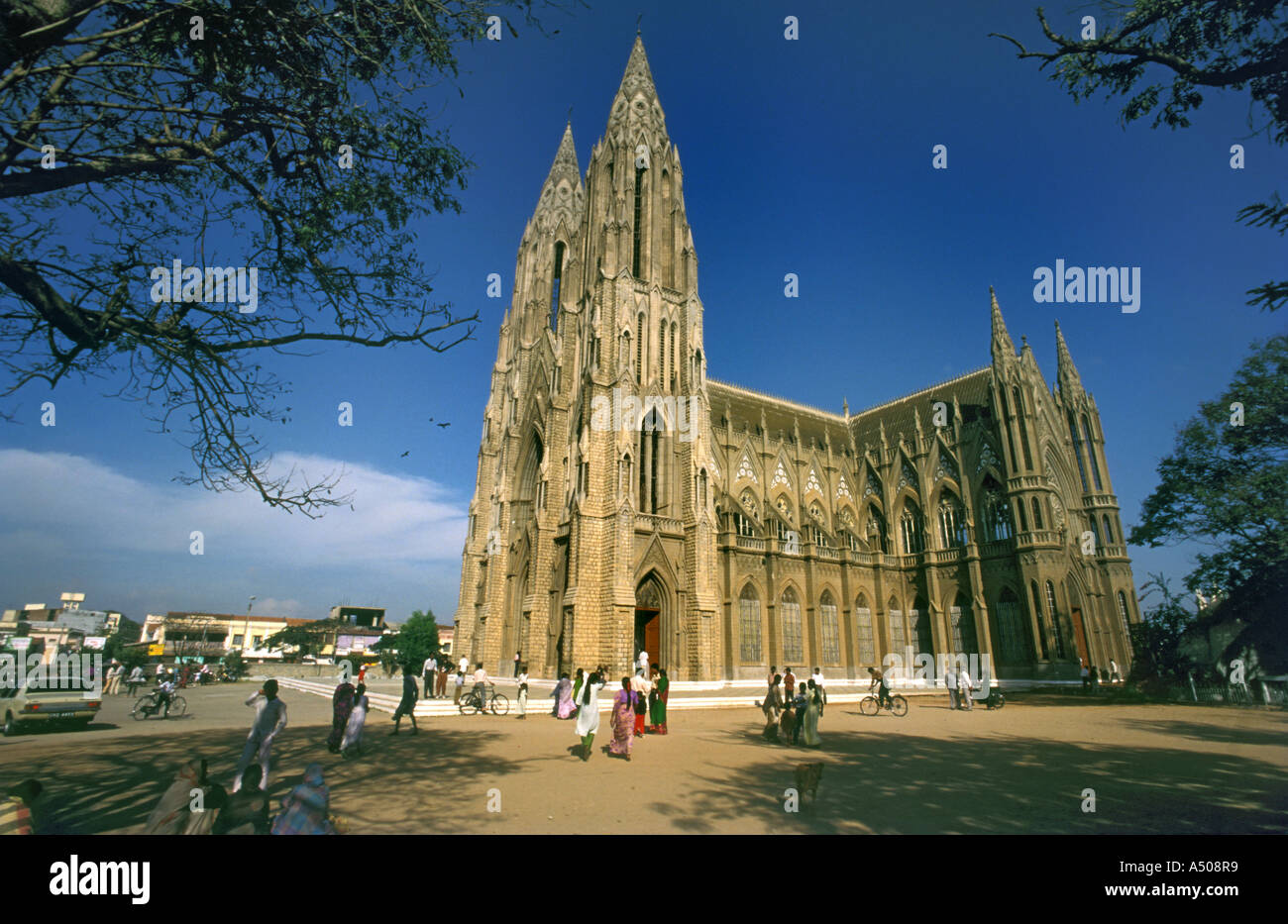 Kathedrale St. Philomenas Stockfoto