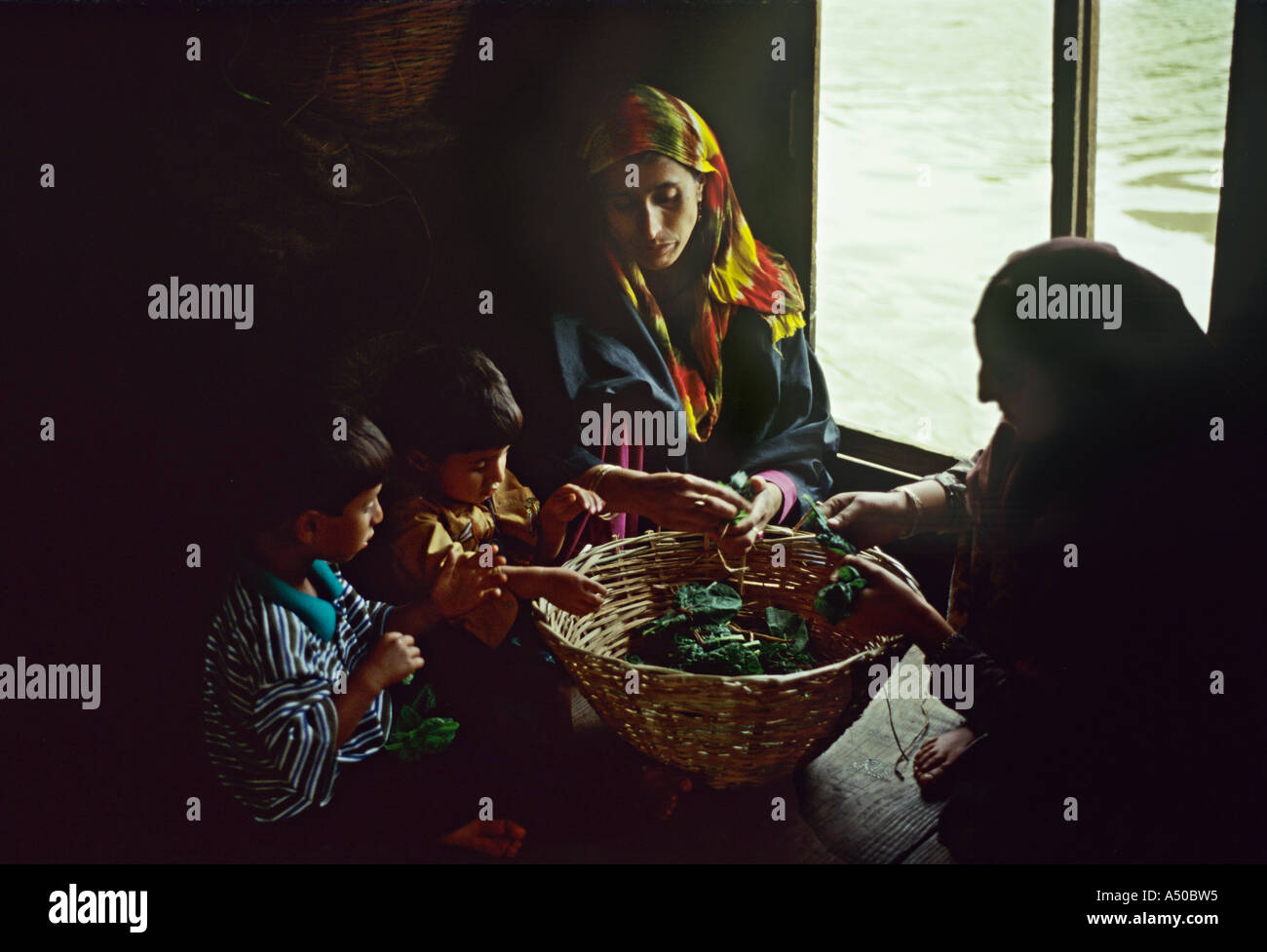 Kashmiri Frauen Stockfoto