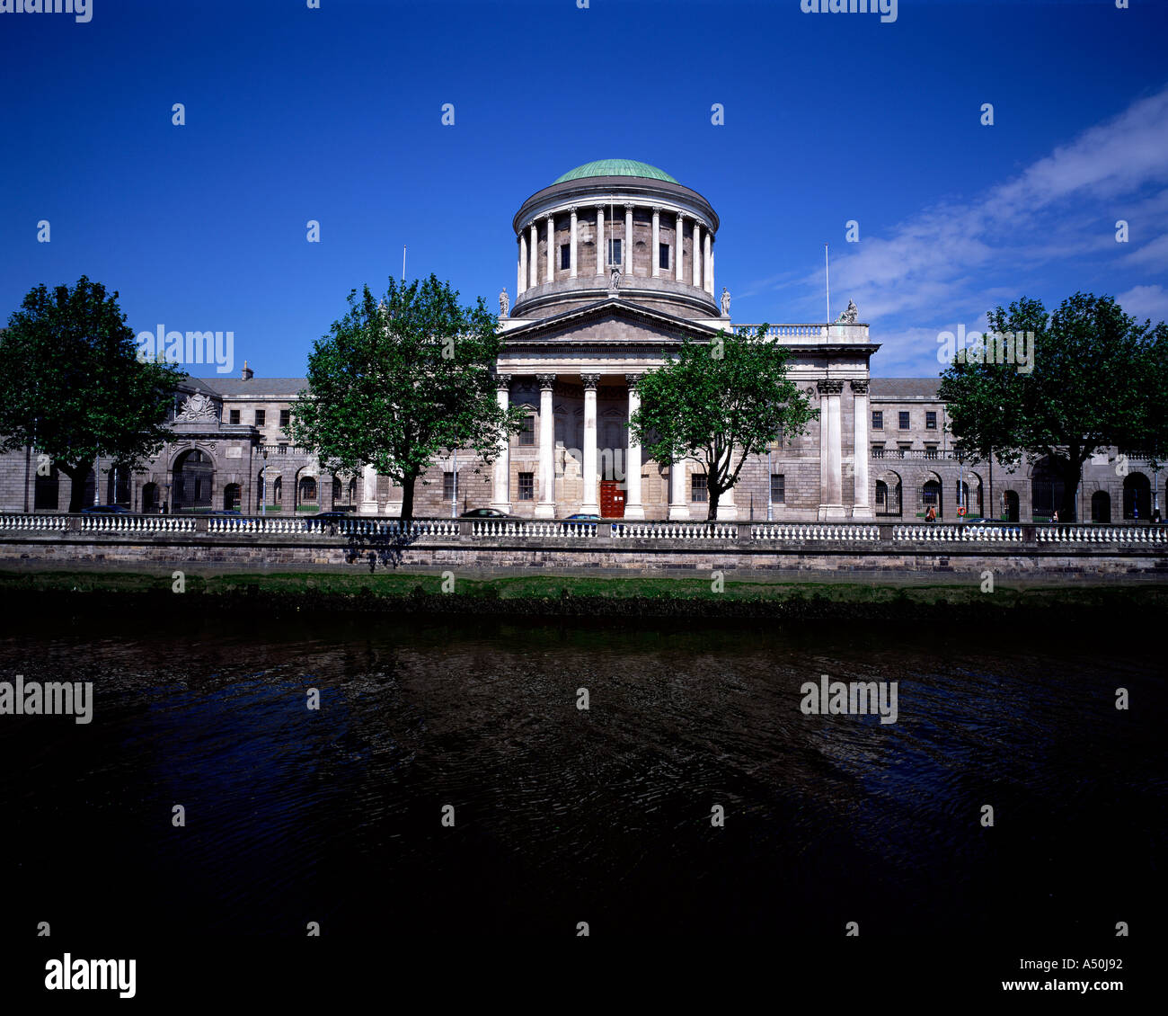 Das Four Courts, Dublin, Irland Stockfoto